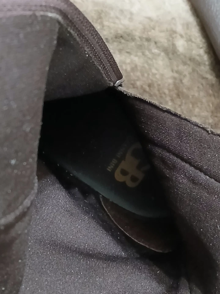 Giani Bini Womens Sterling Tall Mid-Calf Heeled Boots Brown Sz 6m - Image 2 of 4