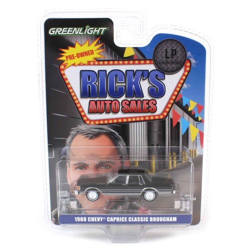 1/64 1988 Chevy Caprice Classic Brougham, Black, Rick's Auto Sales GL51624 - Picture 5 of 5