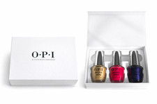 OPI Infinite Shine Nail Polish Trio Gift Set Gold Red Purple 3 x 15ml
