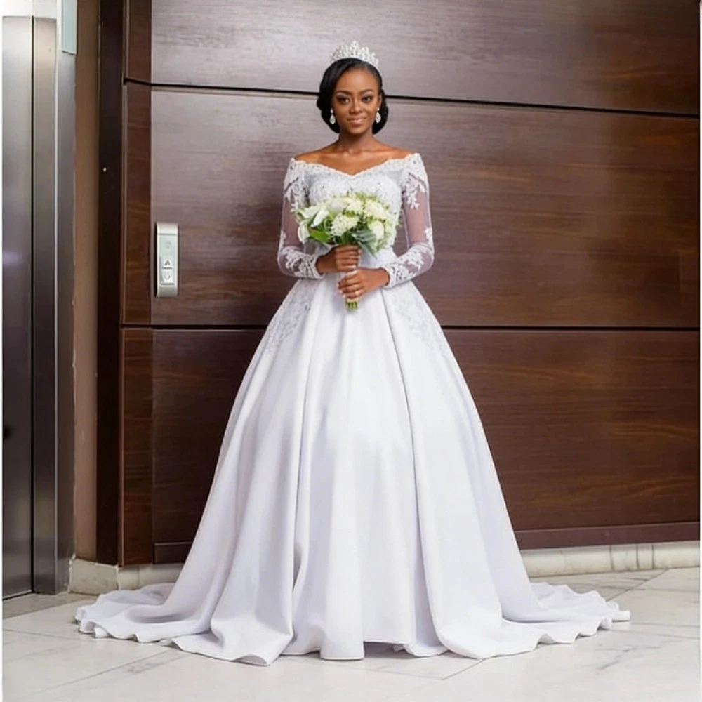 Boho Lace V Neck Wedding Dresses for sale | eBay