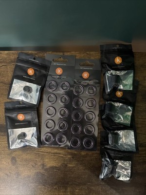 EK Quantum Torque Lot STC-10/16 Blk Fitting 10/16mm 3/8'' ID, 5/8'' OD Rings Plugs