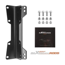 Front Frame Plow Bracket for Polaris Ranger XP 1000 2018-2022 Black Steel UTV
