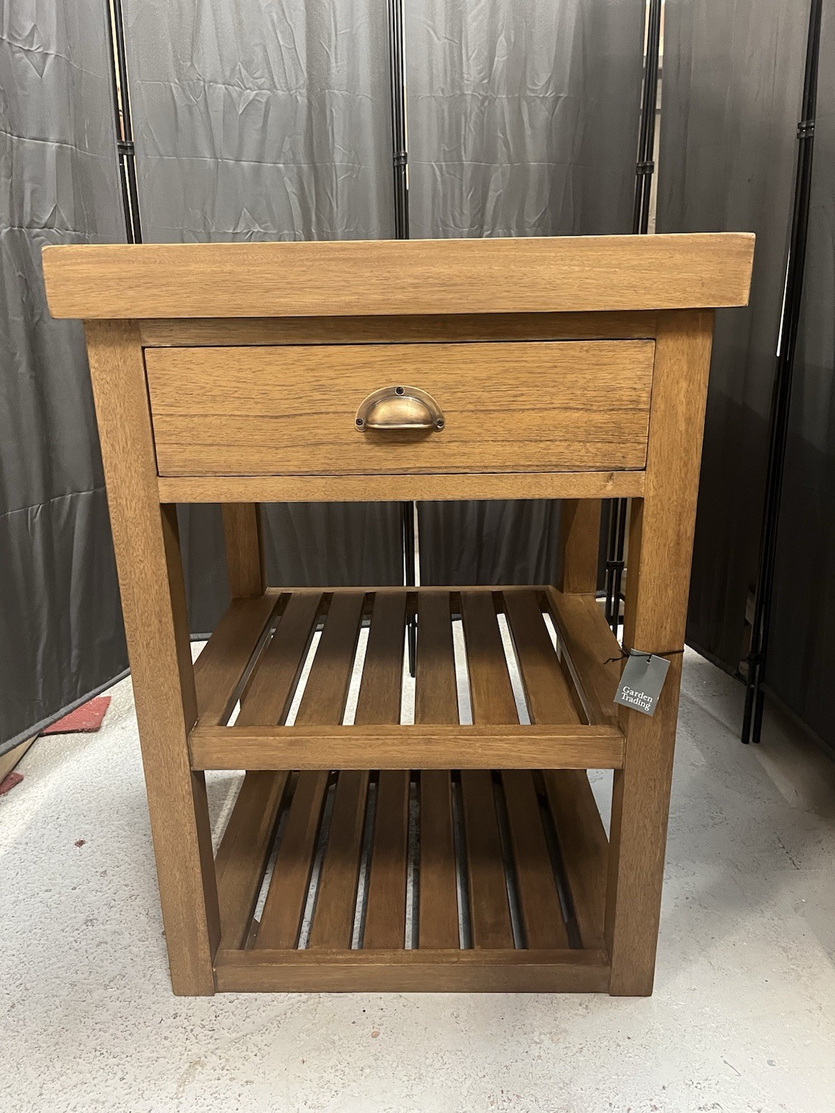 Garden Trading Walcott Kitchen Butchers Block, Natural, Bayur Wood, RRP600