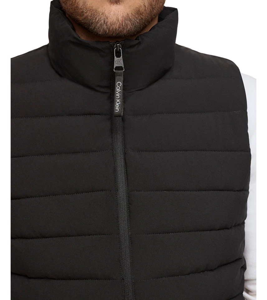 ❄️$150 Calvin Klein Infinite Stretch Mens Puffer Vest❄️ | XXL | Black | NWOT - Image 2 of 4
