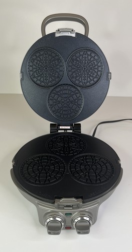 Cuisinart CPP-200 Chef Crepe Pizzelle Maker - Inox - Testata! - Foto 8 di 9