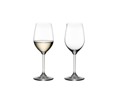 Authentic RIEDEL Pair of Wine Glasses 380ml each for Red Zinfandel and White