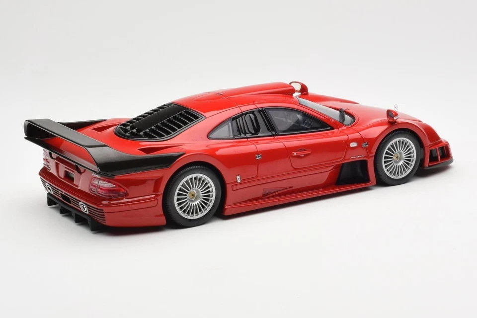 GT910 Mercedes CLK-GTR Super Sport Red GT Spirit 1/18 - Immagine 2 di 4