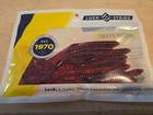 Luck E Strike 6" soft plastic worm lot of 4 packs of 12, new in package — photo 4