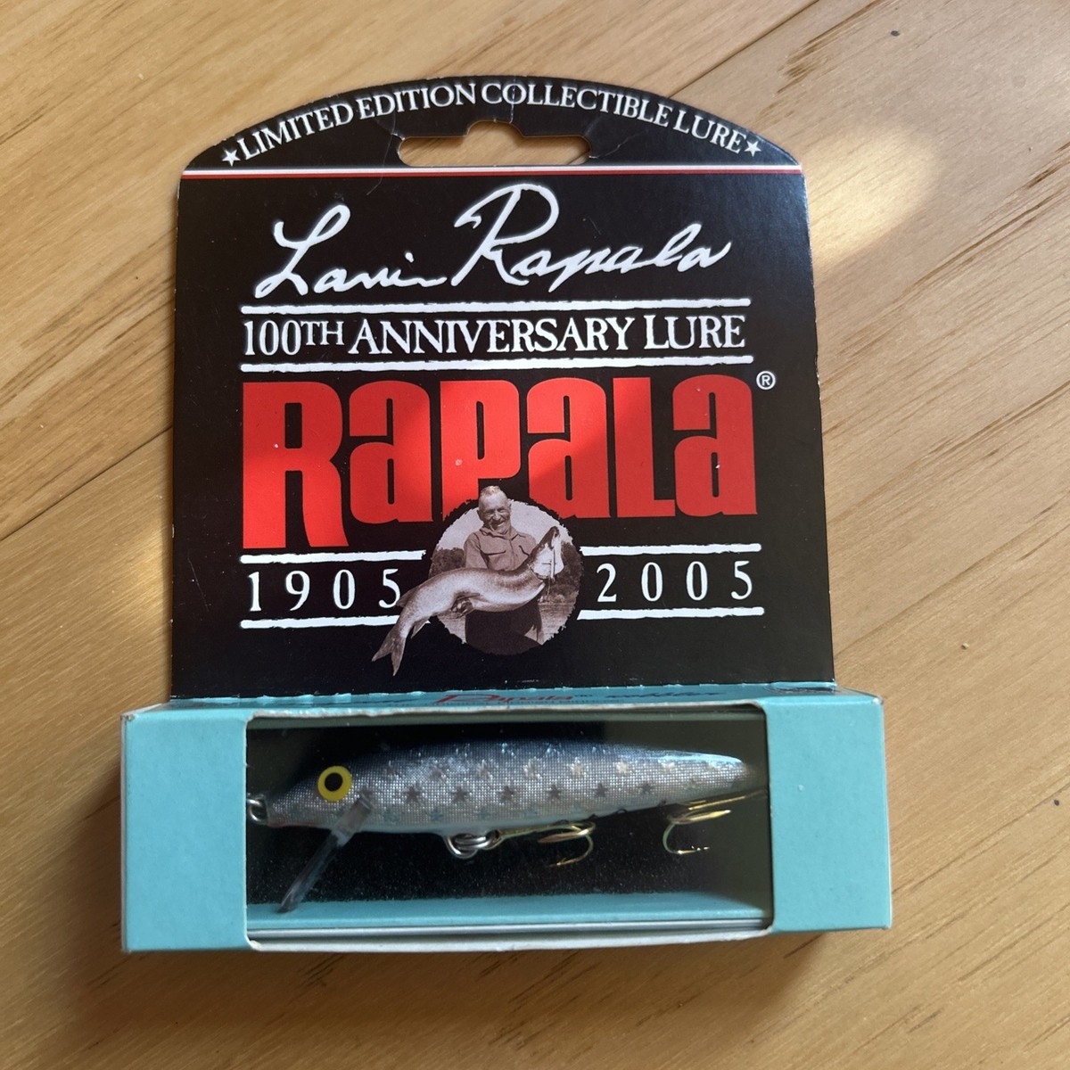 ラパラ　Rapala 100th LR100 誕生100周年 LR100ミノー Rapala 100th Anniversary Lure Signed by Lauri Rapala -LR100 ARR