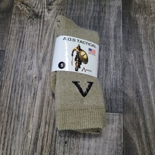 tactical boot socks Size Small Wool Blend A.O.S Tactical