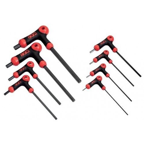 KS Tools 713.5017 - Module De Clés Mâles 6 Pans à Poignée En T - 8 Pièces - Idéal Pour Servantes Et Établis
