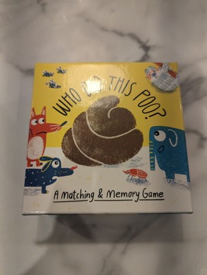 Who Did This Poo: A Matching amp Memory Game (Magma for Laurence King)