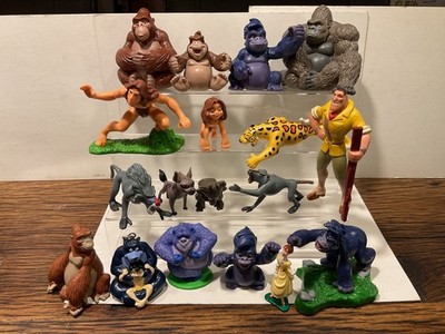 Disney Burroughs Tarzan Figur Auswahl 90er Jahre Mattel u.a. Tantor Leopard Terk