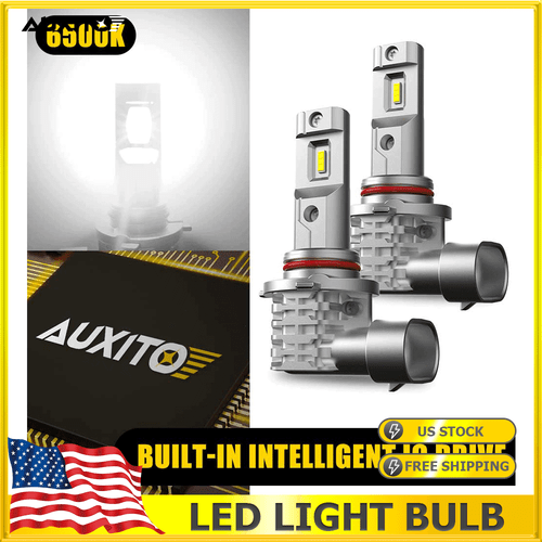 9005 LED Headlights Combo Kit Bulbs 8000K High Super Low Beam White Bright 2pcs - Picture 1 of 10