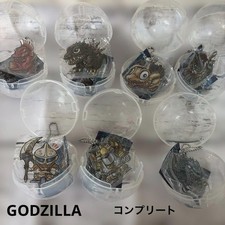 Godzilla Toho Monster Club Acrylic Key Chain Gacha 7 Types Set Complete