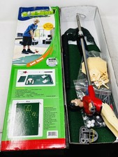 Mini Indoor Golf Game Real Miniature Home Board Sports Game Play Set - Open Box