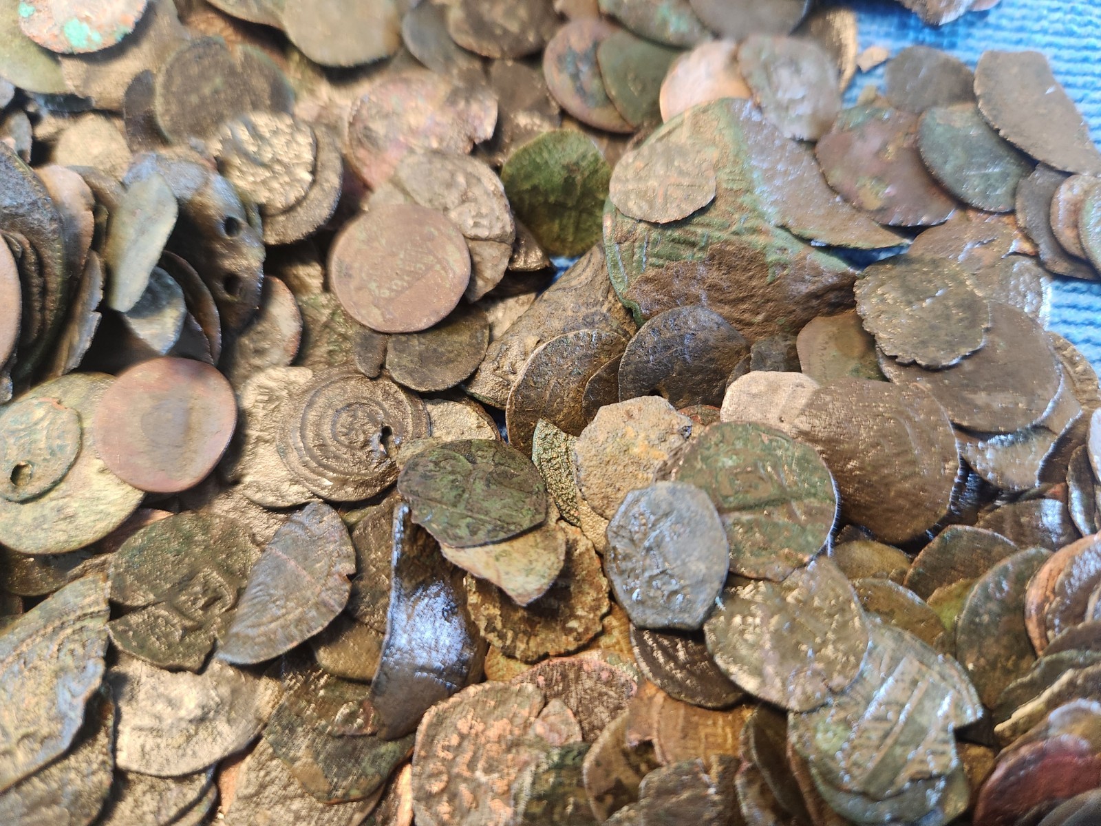 10 Low To Mid Quality Medieval Bronze Coins Plus Bonus Coins!