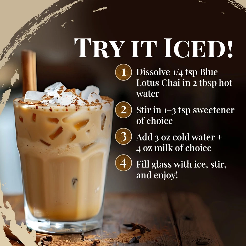 - Masala Chai tradicional totalmente orgánico - Hace 530 tazas - Bolsa a granel de 1 libra M... Foto 4 de 4