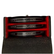Vivitar 52mm Close-Up Lens Filter Set No.1 No.2 No.4 w/ Case Japan Vintage