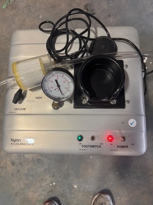 Byron Aspirator II Surgical Suction Pump   120V, Tested, New Footswitch/Filter