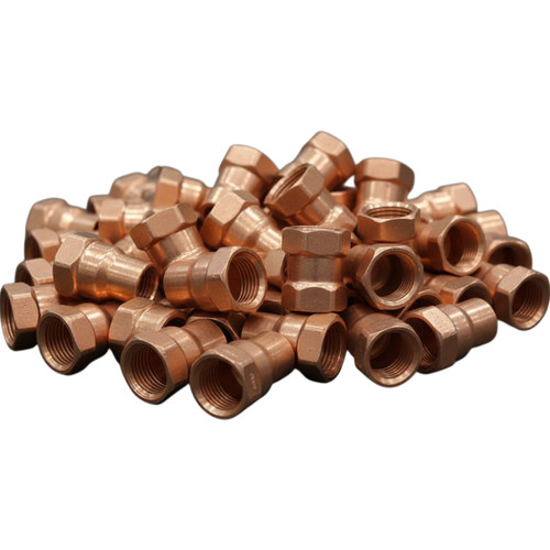 Everbilt 1/2" Pressure Cup x FPT Female Copper Adapter Fittings 1-25 Packs