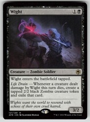 Wight #127 Adventures in the Forgotten Realms Rare MTG