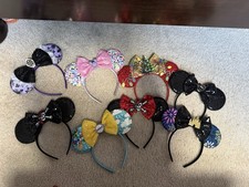 Disney Minnie Mouse Ears Headband Lot, Multicolor Adult Women's
