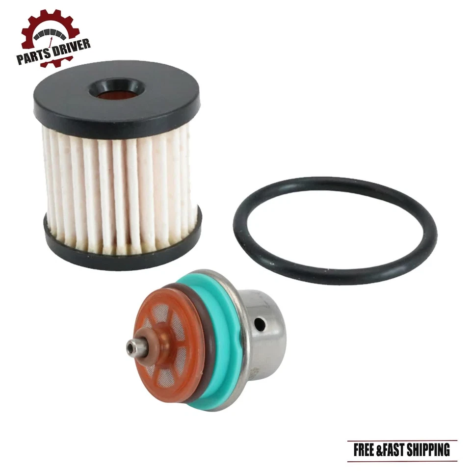 Regulador de presión de combustible + kit de filtro para Harley Davidson FLD/FLHR/FXD/FXDWG NUEVO Foto 2 de 4