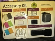 APPLE IPOD 2ND GENERATION SHUFFLE ACCESSORY KIT CARRY COVERS EXERCISE ARM BAND