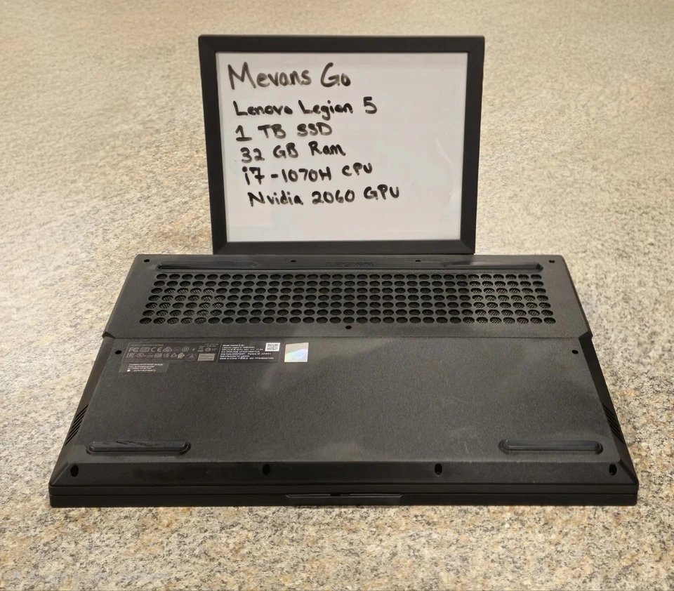 Notebook para Jogos Lenovo Legion 5 15IMH05H RTX 2060 15.6" SSD 1TB - Full HD 144HZ - Imagem 3 de 4