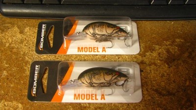 Bomber ''model A'', nip, 5/16 oz,  2 1/8''  2 ct,  free shipping