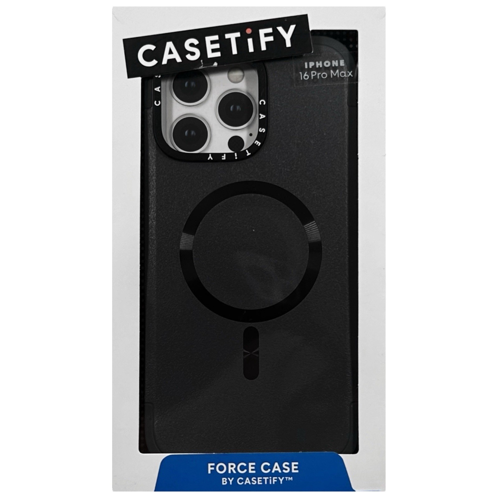 CASETiFY Force MagSafe Case for iPhone 16 Pro Max 6.9 Inch Smoke Gray New Shockproof-image