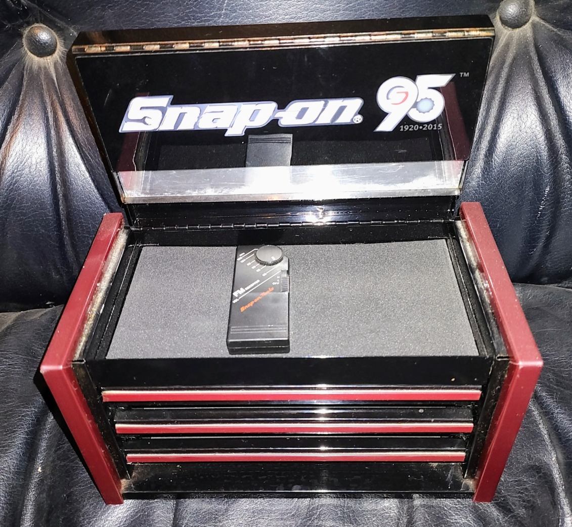 Lot Of 2 Original Snap On 95TH Anniversary Metal Miniature Tool