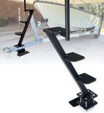 Heavy-Duty Boat Trailer Steps with Handle 3/4...