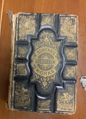 1872 COMPLETE WORKS JOHN BUNYAN Vintage Classic Illustrated Pilgrims Progress
