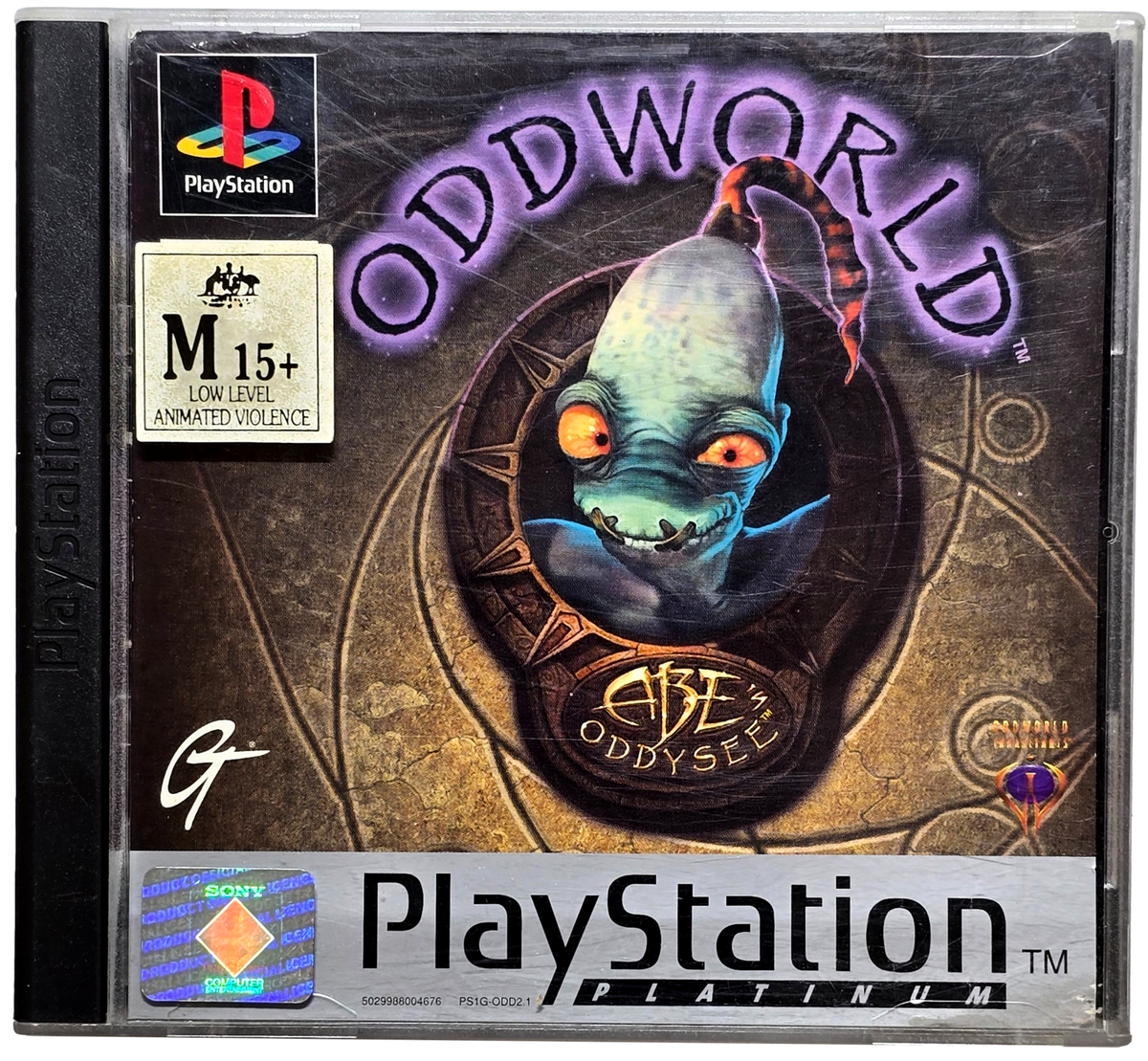 Oddworld Abe's Oddysee (Platinum) PS1 PS2 PS3 PAL *Complete