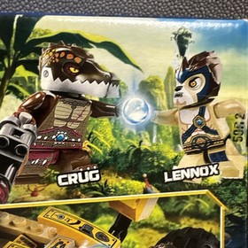 LEGO LEGENDS OF CHIMA: Lennox' Lion Attack (70002)  Crug 230 Pc Retired Set 2013