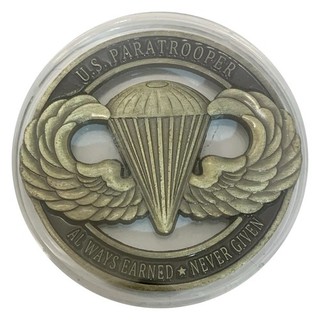 Lucky & Gift Craft Coin “U.S. Paratrooper Military “ 40mm Big Coin#CL52