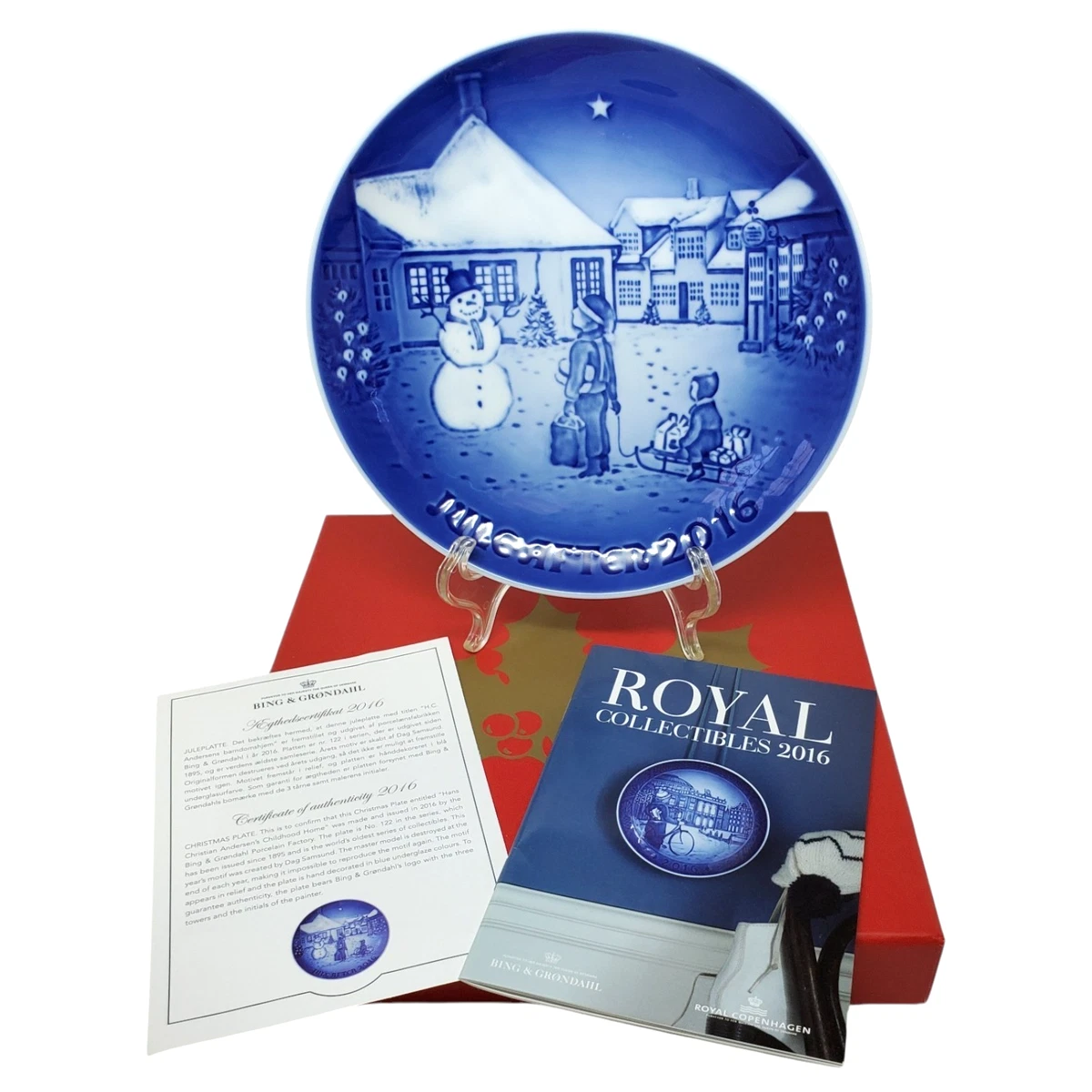 B G Christmas Plates In Collectible Bing & Grondahl Coll Plates