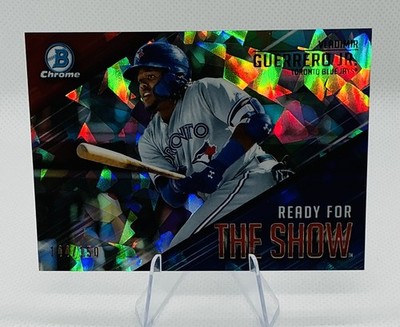 Topps Vladimir Guerrero Jr. Blue Jays 2019 Chrome Atomic /150 #RFTS-1 Rookie