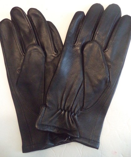Men's Deluxe Genuine Leather Driving Gloves,Black $54 - 第 3/4 張圖片
