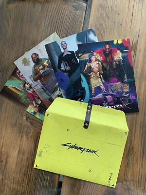 Cyberpunk 2077 Postkarten Bilder Merchandise Merch Fotos Artworks Collectibles