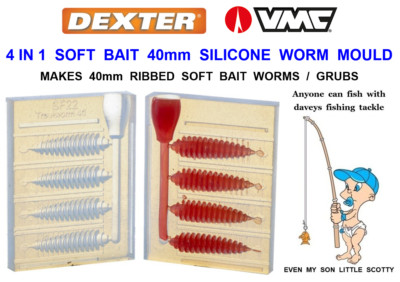 SOFT BAIT SILIKON FORELLENWURMFORM: KARPFENANGELN GERIPPT TANTA MADENWÜRMER KÖDER