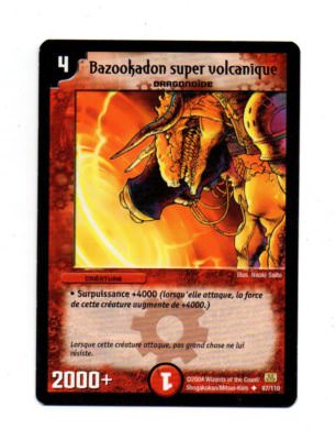 Duel Masters Nr. 87/110 - Bazookadon Super Vulkan ( Ref. 169 )