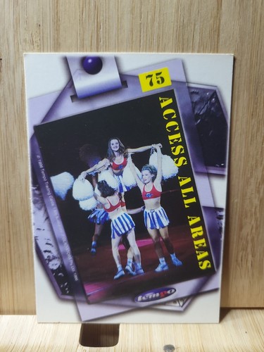 Gladiators🏆1995 Tempo #75 ACCESS ALL AREAS Trading Card 🏆 FREE POST - Picture 2 of 2