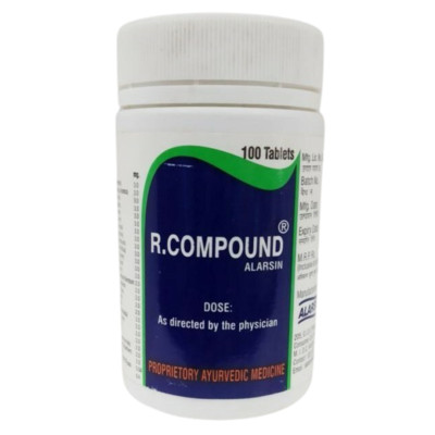 Alarsin R Compound 100 Tablets Each (Pack of 2) Herbal Ayurvedic Joint Wellness