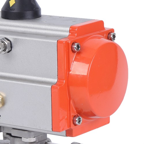 Pneumatic 2" Air Actuated Stainless Steel Ball Valve Single Acting Spring Return - Picture 13 of 15