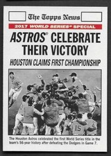 2018 Topps Heritage #169 Astros Celebration WS HL