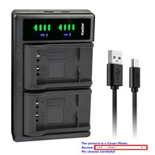 Kastar Battery LTD2 USB Charger for Leica BP-DC8 DC8E Leica X1 Digital Camera