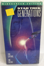 Star Trek: Generations (VHS, 1996) Brand New Factory Sealed!